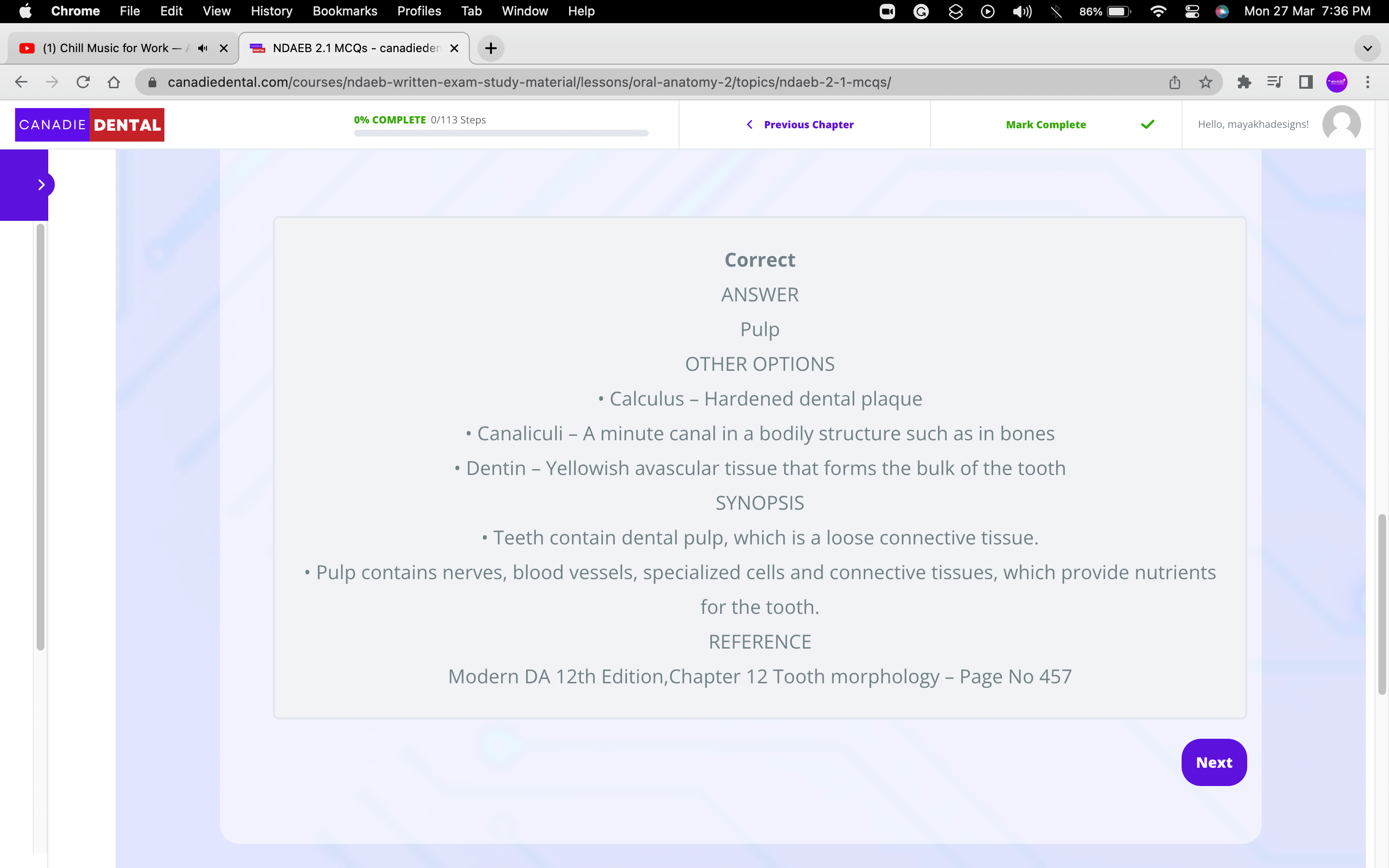 NDAEB Written exam study material